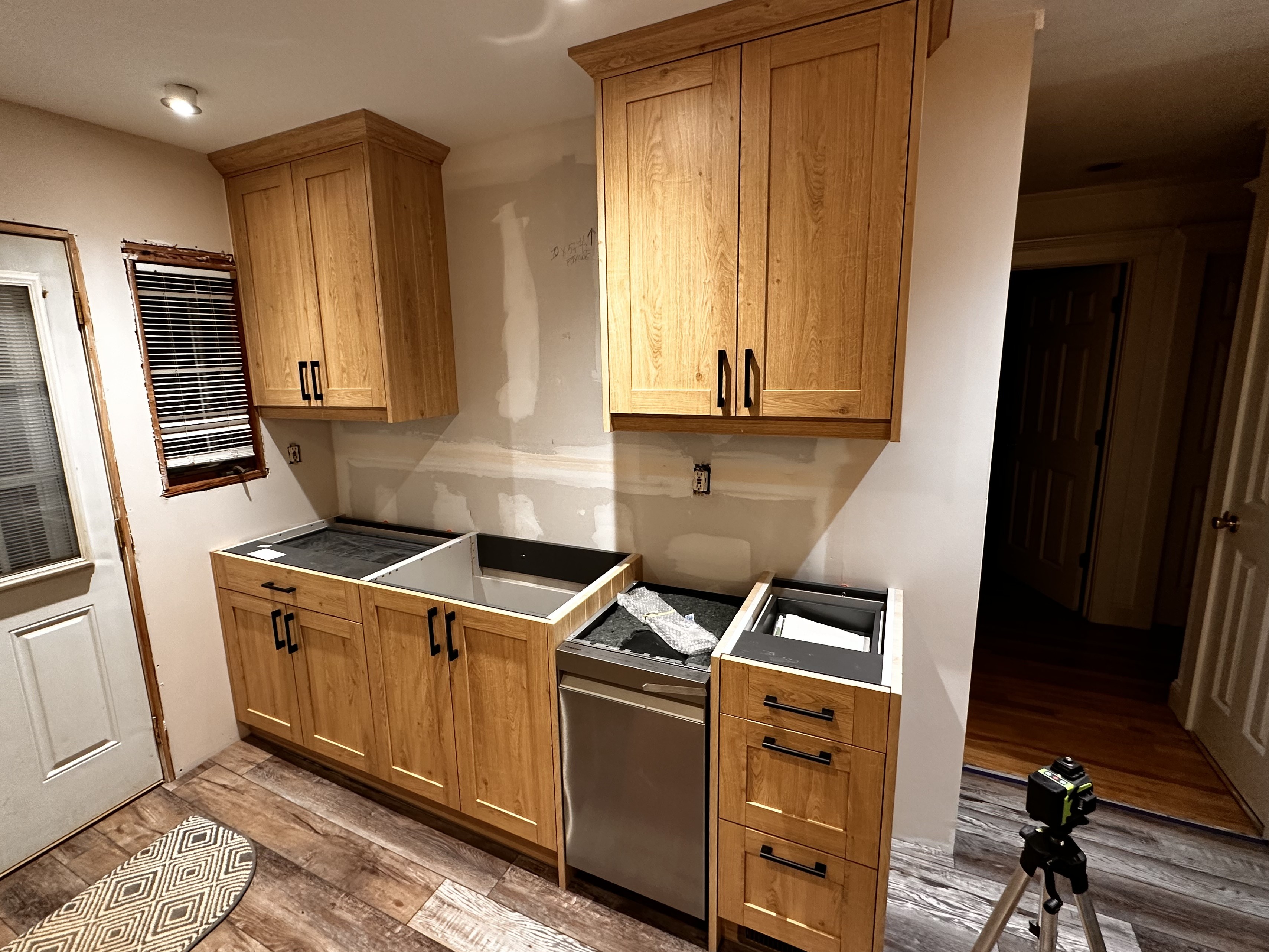Custom Kitchen cabinet installation in Wilmington DE