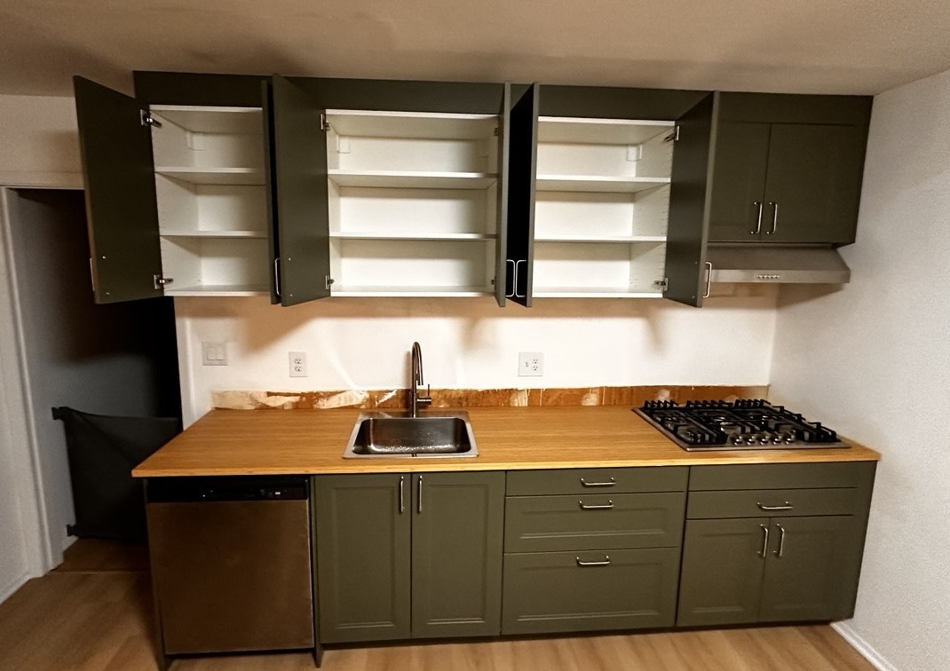 IKEA Kitchen cabinet install in Dover DE